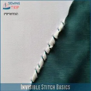 Invisible Stitch Basics