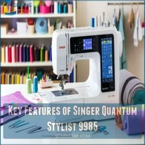 Key Features of Singer Quantum Stylist 9985