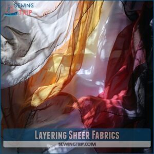 Layering Sheer Fabrics