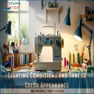 Lighting Conditions and Thread Color Appearance