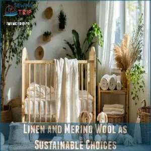 Linen and Merino Wool as Sustainable Choices