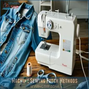 Machine Sewing Patch Methods