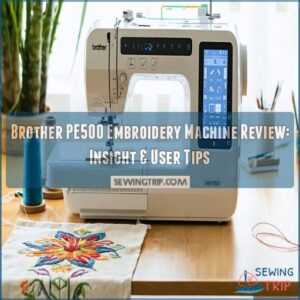 main_productbrother pe500 embroidery machine review