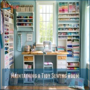 Maintaining a Tidy Sewing Room