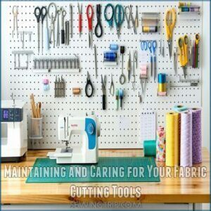 Maintaining and Caring for Your Fabric Cutting Tools Maintaining and Caring for Your Fabric Cutting Tools