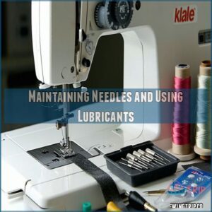 Maintaining Needles and Using Lubricants