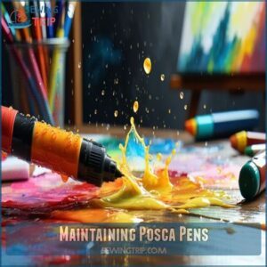 Maintaining Posca Pens