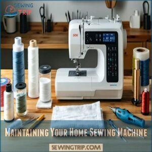 Maintaining Your Home Sewing Machine Maintaining Your Home Sewing Machine