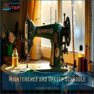 Maintenance and Upkeep Schedule