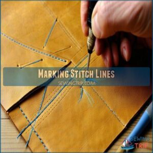 Marking Stitch Lines