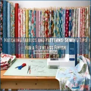 matching fabrics and patterns