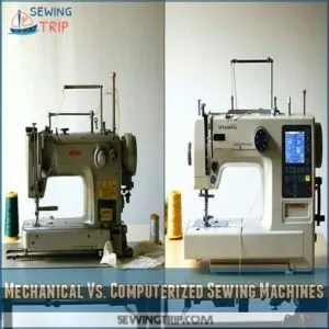 Mechanical Vs. Computerized Sewing Machines