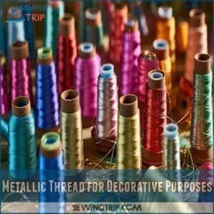 Metallic Thread for Decorative Purposes