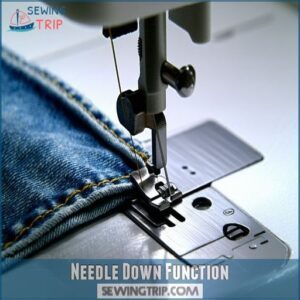 Needle Down Function