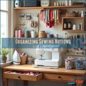 Organizing Sewing Notions