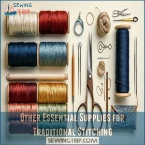 Other Essential Supplies for Traditional Stitching