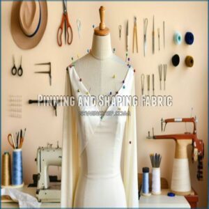 Pinning and Shaping Fabric