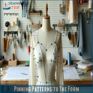 Pinning Patterns to The Form