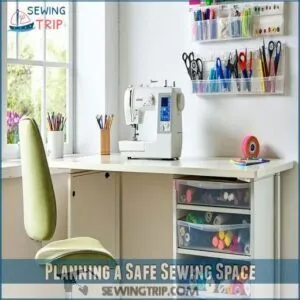 Planning a Safe Sewing Space