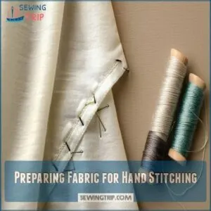 Preparing Fabric for Hand Stitching