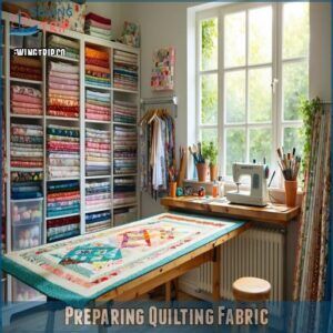 Preparing Quilting Fabric Preparing Quilting Fabric