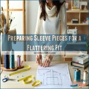 Preparing Sleeve Pieces for a Flattering Fit