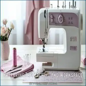 Preparing The Machine and Workspace Preparing The Machine and Workspace