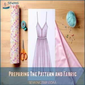 Preparing The Pattern and Fabric