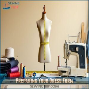 Preparing Your Dress Form