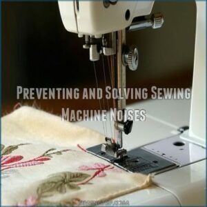 Preventing and Solving Sewing Machine Noises Preventing and Solving Sewing Machine Noises