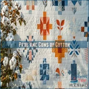 Pros and Cons of Cotton