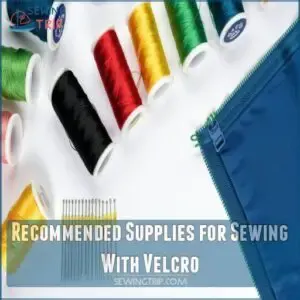 Recommended Supplies for Sewing With Velcro