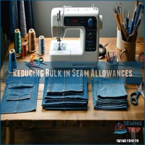 Reducing Bulk in Seam Allowances