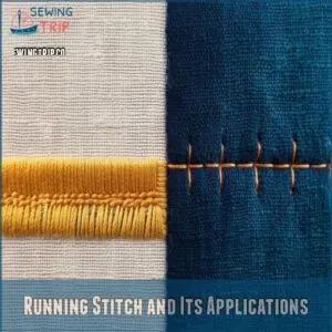 Running Stitch and Its Applications