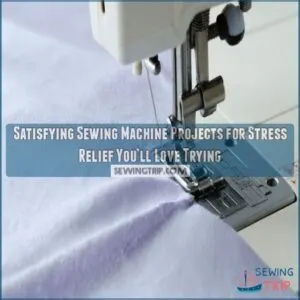 satisfying sewing machine projects for stress relief