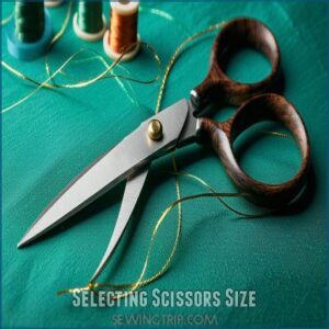 Selecting Scissors Size