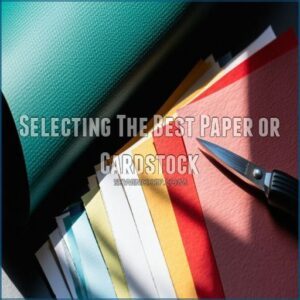 Selecting The Best Paper or Cardstock