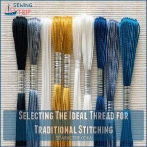 Selecting The Ideal Thread for Traditional Stitching Selecting The Ideal Thread for Traditional Stitching