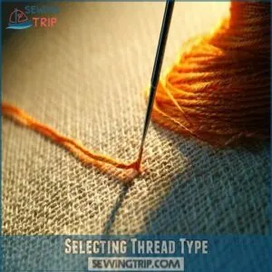 Selecting Thread Type