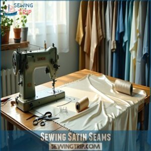 Sewing Satin Seams