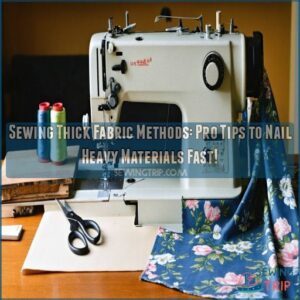 sewing thick fabric methods