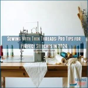 sewing with thin threads