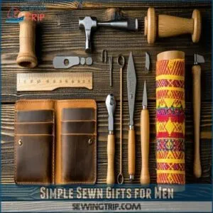 Simple Sewn Gifts for Men