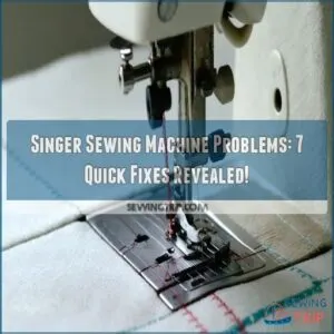 singer sewing machine problems x common issues solved