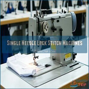 Single Needle Lock Stitch Machines Single Needle Lock Stitch Machines