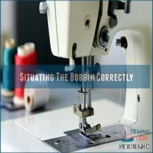 Situating The Bobbin Correctly