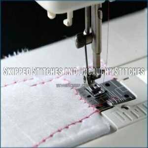Skipped Stitches and Uncaught Stitches Skipped Stitches and Uncaught Stitches