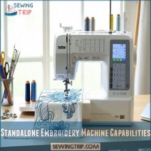 Standalone Embroidery Machine Capabilities