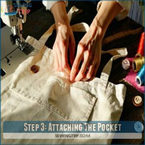 Step 3: Attaching The Pocket