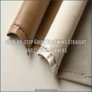 Step-by-step Guide to Sewing Straight and Curved Corners